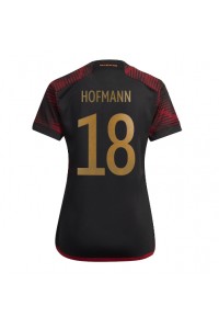 Duitsland Jonas Hofmann #18 Voetbaltruitje Uit tenue Dames WK 2022 Korte Mouw